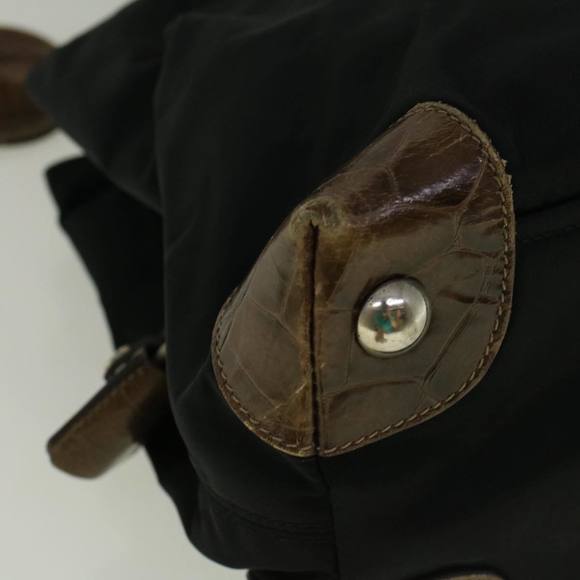 PRADA Hand Bag Nylon Black Auth 59229 - Picture 9 of 16